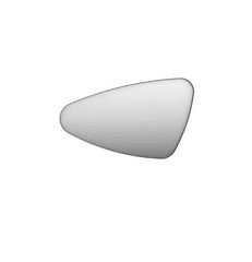 Ink SP22 Spiegel 100 x 60 cm organisch in stalen kader linker versie - geborsteld koper - 8409364