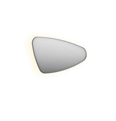 Ink SP22 Spiegel 100 x 60 cm organisch in stalen kader rechter versie - geborsteld rvs - 8409213