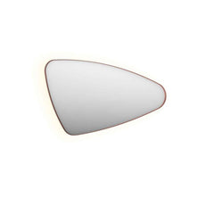 Ink SP23 Spiegel 120 x 70 cm op frame met indirecte LED verlichting rondom linker versie - geborsteld koper - 8409229