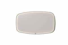 Ink SP31 spiegel 160x80cm - directe LED verlichting rondom, geborsteld RVS - 8409883