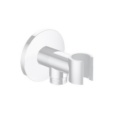 Hotbath Cobber M515 wandsteun + uitlaat - Mat Wit