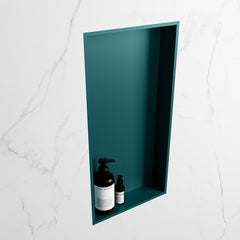 MONDIAZ EASY Nis 59,5x29,5cm in solid surface kleur Smag | Smag. 1 vak geschikt voor in- of opbouw