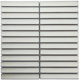 The Mosaic Factory Sevilla Mozaïek Tegel Kitkat Vinger - Vintage White Glossy