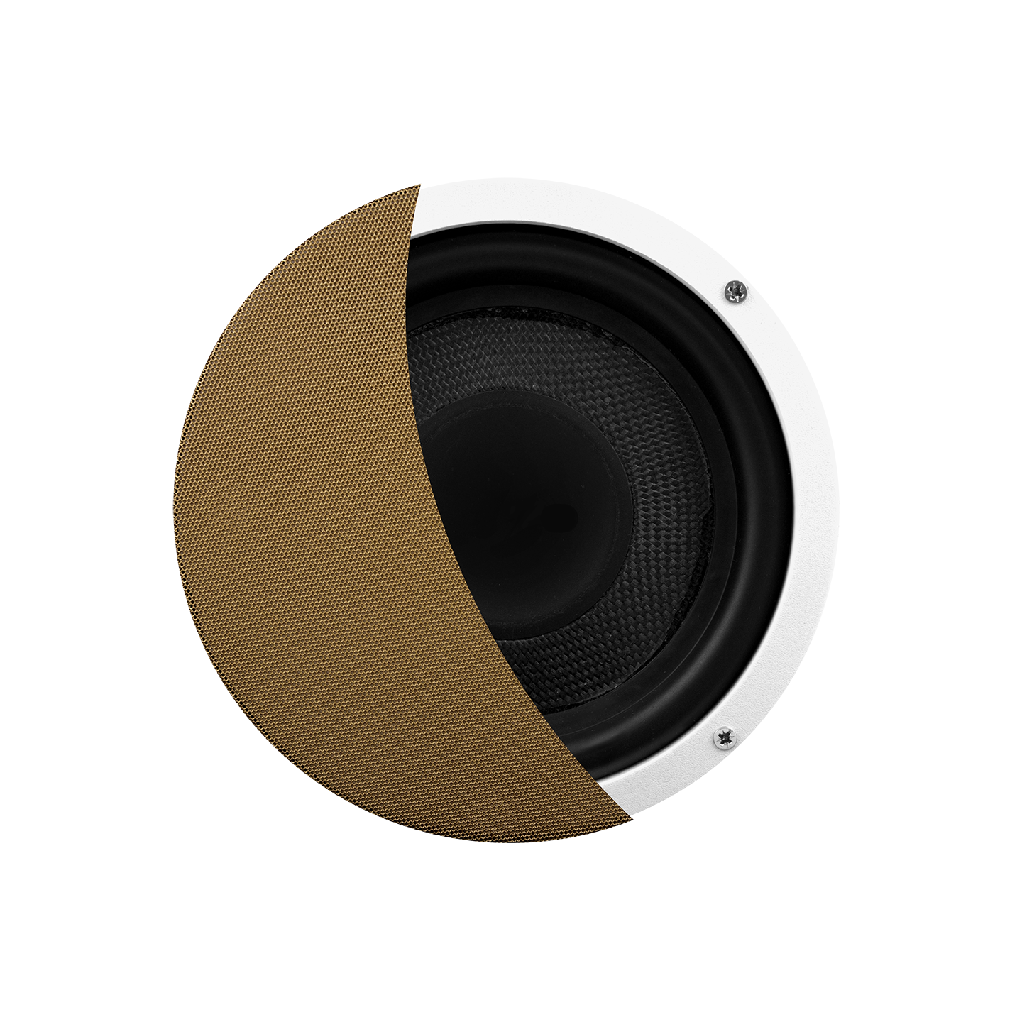 SUBWOOFER-KIT - VERSTERKER + SUBWOOFER SPEAKER, BRUSHED BRONZE (150 WATT / AUX-IN), 230V/36V