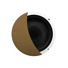 SUBWOOFER-KIT - VERSTERKER + SUBWOOFER SPEAKER, BRUSHED BRONZE (150 WATT / AUX-IN), 230V/36V