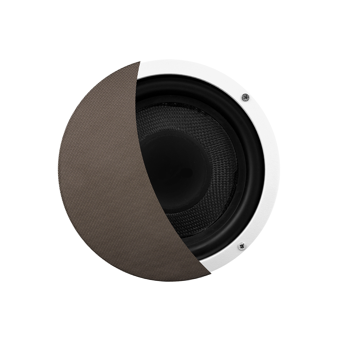 SUBWOOFER-KIT - VERSTERKER + SUBWOOFER SPEAKER, INOX/RVS LOOK (150 WATT / AUX-IN), 230V/36V