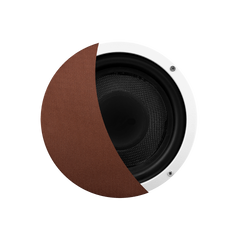 SUBWOOFER-KIT - VERSTERKER + SUBWOOFER SPEAKER, BRUSHED COPPER (150 WATT / AUX-IN), 230V/36V