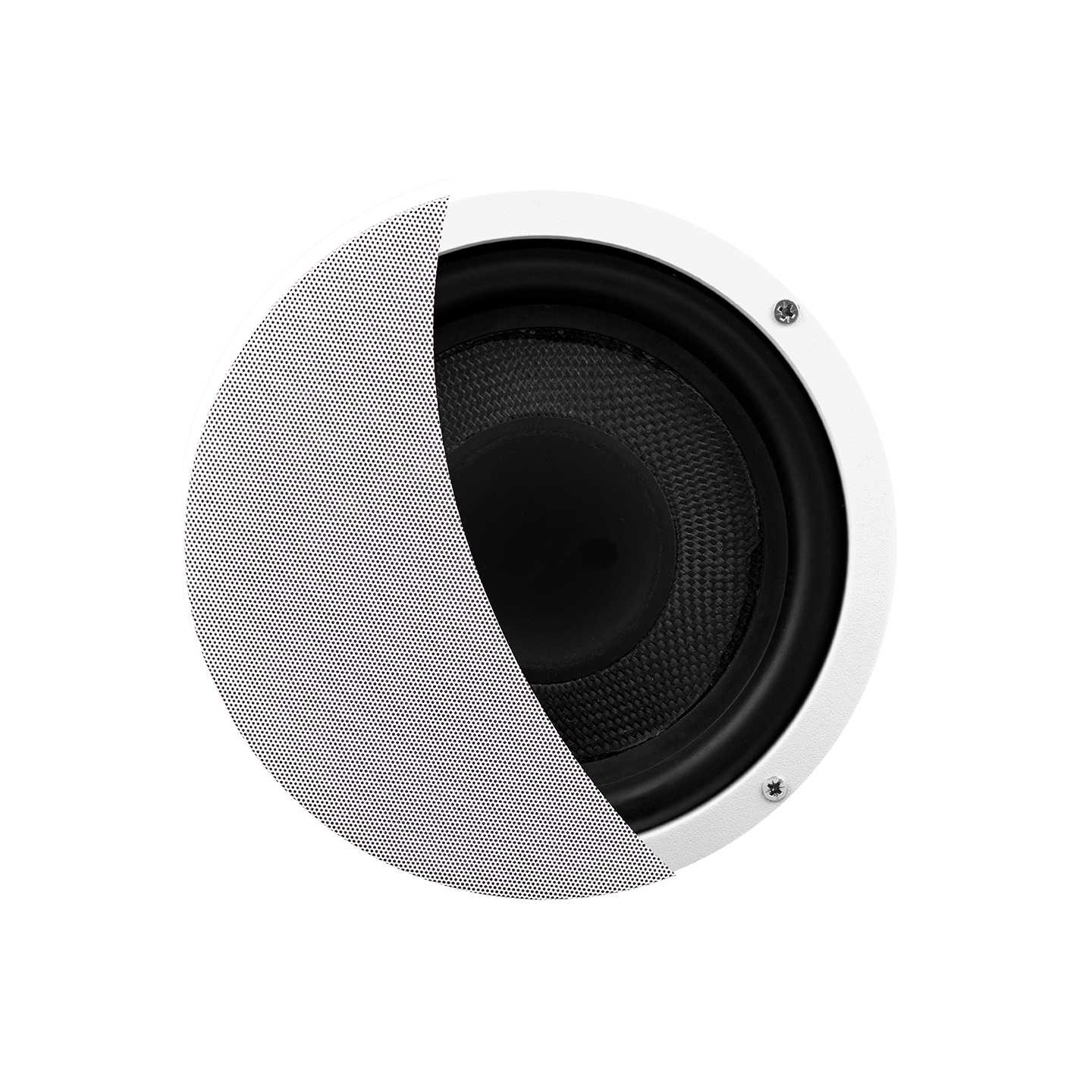 SUBWOOFER-KIT - VERSTERKER + SUBWOOFER SPEAKER, WIT (150 WATT / AUDIO-IN), 230V/36V