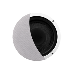 SUBWOOFER-KIT - VERSTERKER + SUBWOOFER SPEAKER, WIT (150 WATT / AUDIO-IN), 230V/36V