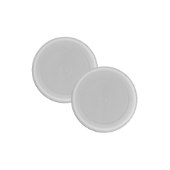 JAZZ SAUNA SPEAKERSET (=2 STUKS), WATERDICHT / HITTE BESTENDIG TOT 100 GRADEN CELSIUS / VORSTBESTENDIG, 70 WATT, WIT, 175 X 60 MM