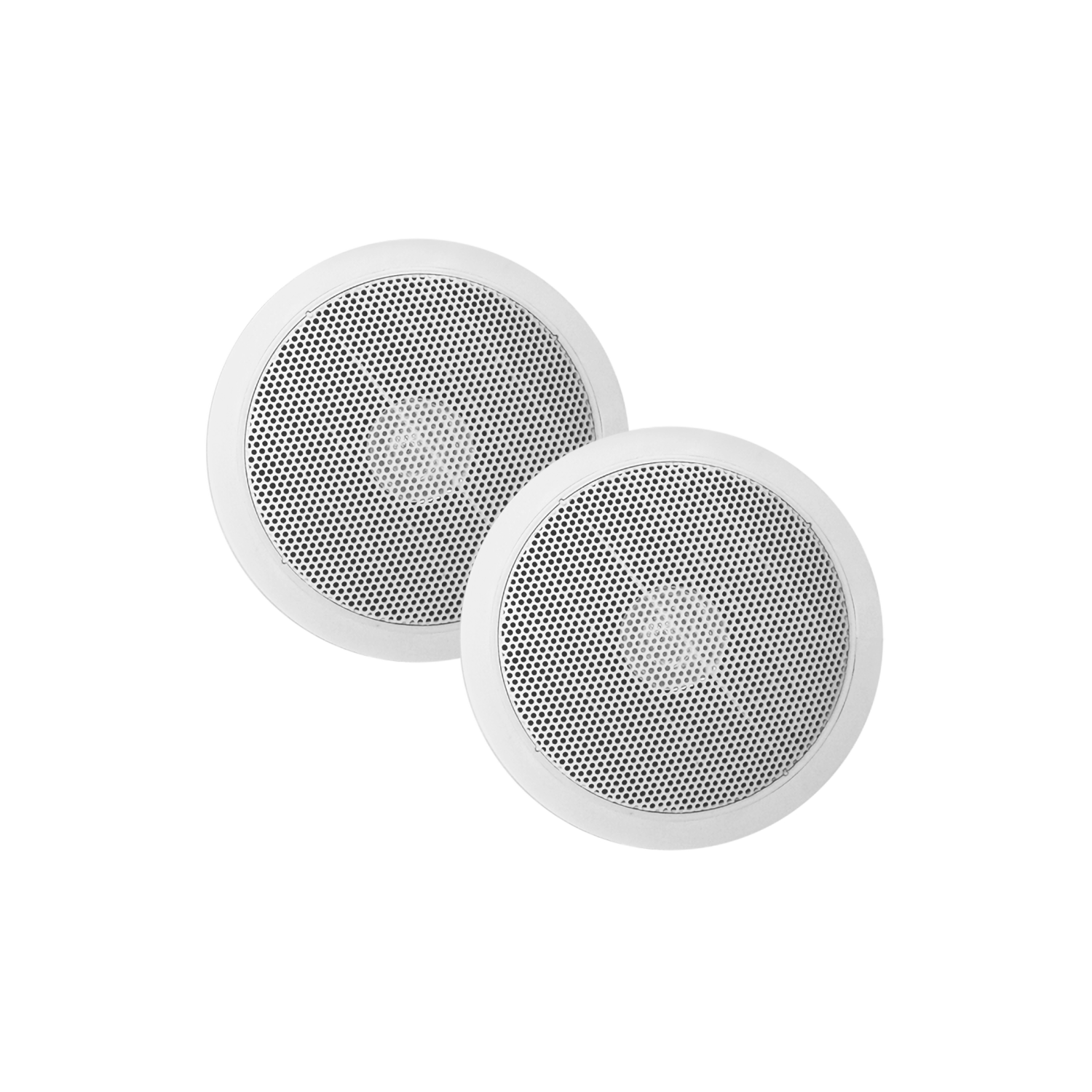JIVE-ECONOMY SPEAKERSET, SPATWATERDICHT, 55 WATT, KLEUR WIT, 155 X 35 MM
