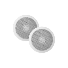 JIVE-ECONOMY SPEAKERSET, SPATWATERDICHT, 55 WATT, KLEUR WIT, 155 X 35 MM