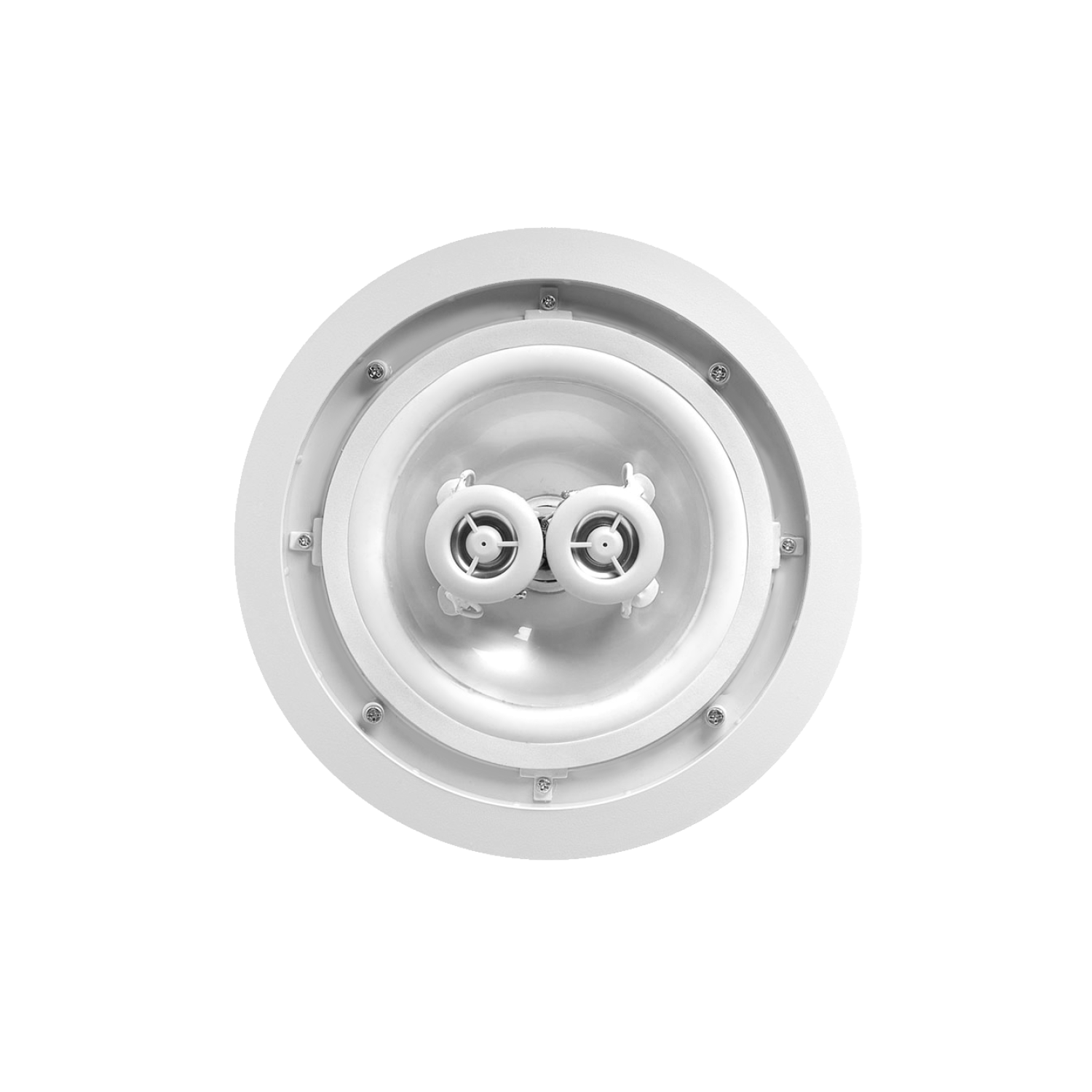 SAMBA-DT (SINGLE STEREO) SPEAKER, VOCHTBESTENDIG, WIT (AFM. ROND 230 MM)