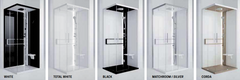 Novellini Glax 2.0 2P Stoomcabine - Links - Luxe Douchecabine met Wellness Stoomfunctie