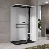 Novellini Glax 2.0 2P Stoomcabine - Rechts - Luxe Douchecabine met Wellness Stoomfunctie