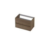 Ink onderkast - 80x45x52 cm 2 lades symmetrisch greeploos, zuiver eiken