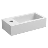 Clou Flush 3 toiletfontein met kraangat links wit keramiek - CL/03.03032-1