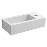 Clou Flush 3 toiletfontein met kraangat rechts wit keramiek - CL/03.03030-1