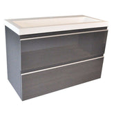 Shall onderkast 80 x 36 cm grafietgrijs