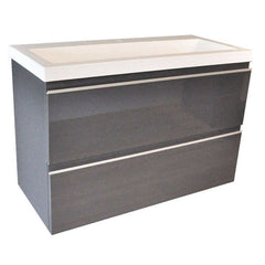 Shall onderkast 80 x 36 cm grafietgrijs