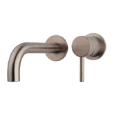 Caral afbouwdeel eenhendel wastafelkraan met coldstart geborsteld staal