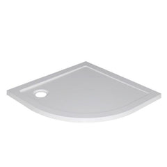 luxe douchebak SMC 1/4 rond 900x900x40 inbouw wit