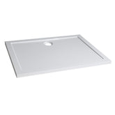 luxe douchebak SMC rechthoek 120x80x4 cm wit