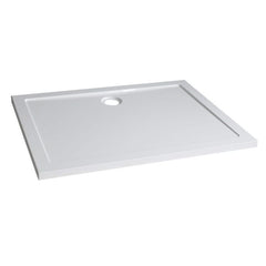 luxe douchebak SMC rechthoek 120x80x4 cm wit