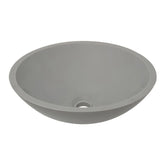 Valerie waskom rond 43 x 13 cm solid surface betonlook