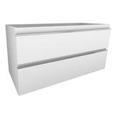 Tigris onderkast met 2 laden 100 x 46 cm glans wit