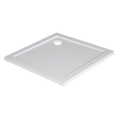 luxe douchebak SMC vierkant 900x900x40 wit