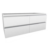 Tigris onderkast met 4 laden 2 uitsparingen 120 x 46 cm glans wit