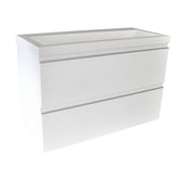 Shall onderkast 80 x 36 cm glans wit