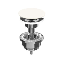 Ink afsluitbare klikplug keramiek - Mat Wit