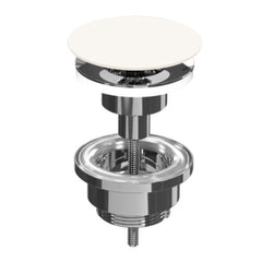 Ink afsluitbare klikplug keramiek - Mat Wit