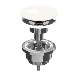 Ink afsluitbare klikplug keramiek - Glans Wit