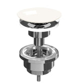 Ink afsluitbare klikplug polystone - Glans Wit