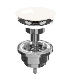 Ink afsluitbare klikplug polystone - Glans Wit