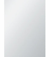 Spiegel zonder lijst rechthoek 60 x 40 x 0.5 cm