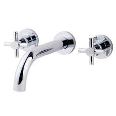 Cross wastafelkraan inbouw compleet chroom