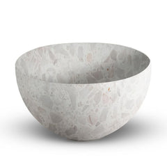 Looox Ceramic Terrazzo Small - Compacte waskom - 23x13 cm
