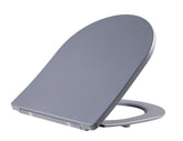 Shade slim toiletzitting softclose en quick release mat grijs