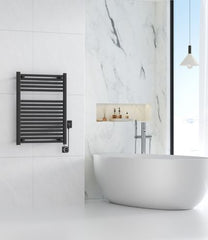 Elara elektrische radiator Smart WiFi 76,6 x 60 cm mat zwart