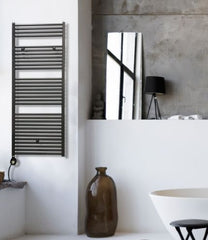 Instamat Robina elektrische radiator 149x60cm - 800W - Mat Zwart - RB150.60EB02