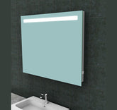 Tigris spiegel rechthoek met LED en stopcontact 100 x 80 cm