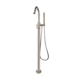 Caral badmengkraan vrijstaand geborsteld staal