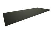Marmaris Topblad 120x46x2,5 cm mat zwart