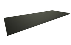 Marmaris Topblad 120x46x2,5 cm mat zwart