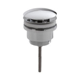 Caral clickwaste afvoerplug 5/4" chroom