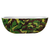 Best Design Camouflage vrijstaand bad 180x86x60cm